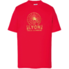 Tshirt enfant "lyon ville lumière" couleur rouge