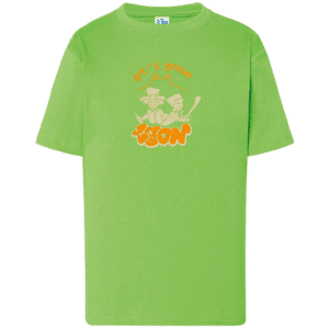 Tshirt enfant "petit gone de lyon" couleur vert
