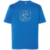 Tshirt enfant "petit gone bien vigouret" couleur bleu roi