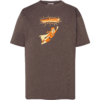 Tshirt enfant "super guignol" couleur gris plomb