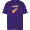 Tshirt enfant "super guignol" couleur violet