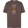 Tshirt enfant "c'est pas le tout d'y dire y faut encore y faire" couleur gris plomb