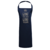 Tablier enfant "gone d'un jour, gone toujours" couleur bleu marine