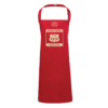 Tablier enfant "historic route 69" couleur rouge