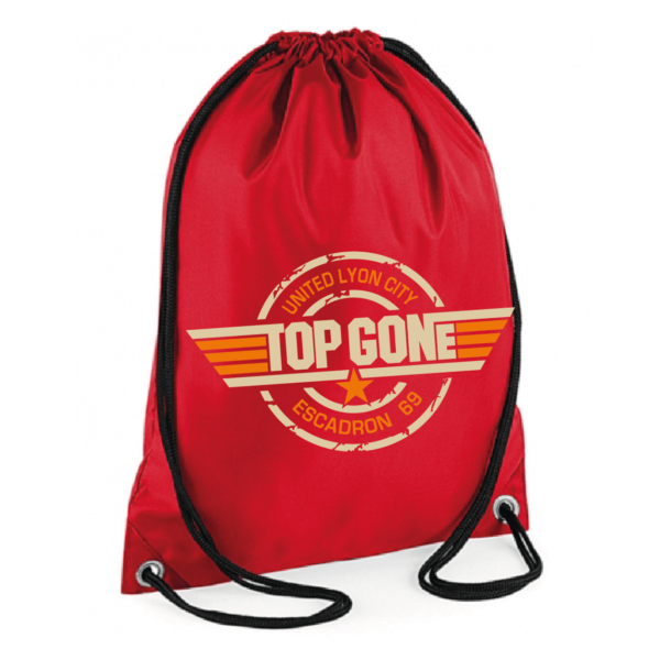 Sac sport "Top Gun" couleur rouge