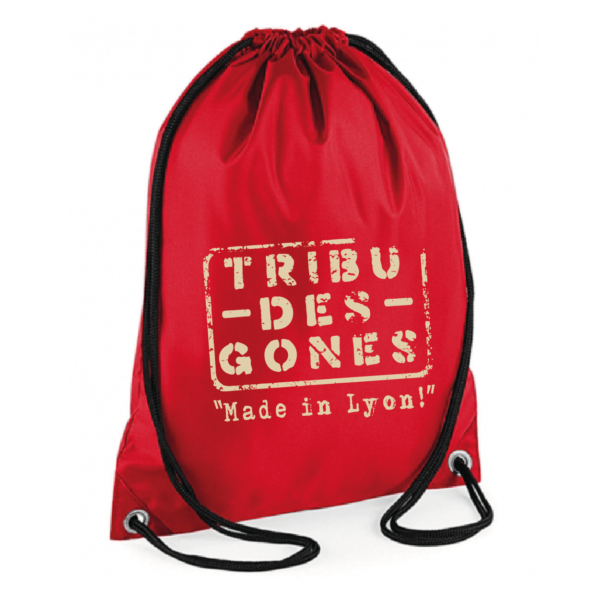 Sac sport "Made in Lyon " couleur rouge