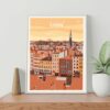 Affiche 18x24 cm Lyon souvenir – Image 16