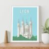 Affiche 18x24 cm Lyon souvenir – Image 10