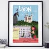 Affiche 18x24 cm Lyon souvenir – Image 8