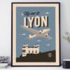 Affiche 18x24 cm Lyon souvenir – Image 6