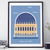 Affiche 18x24 cm Lyon souvenir – Image 4