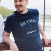 T-shirt Lyon fabriqué en France homme Bon vivant - À la française