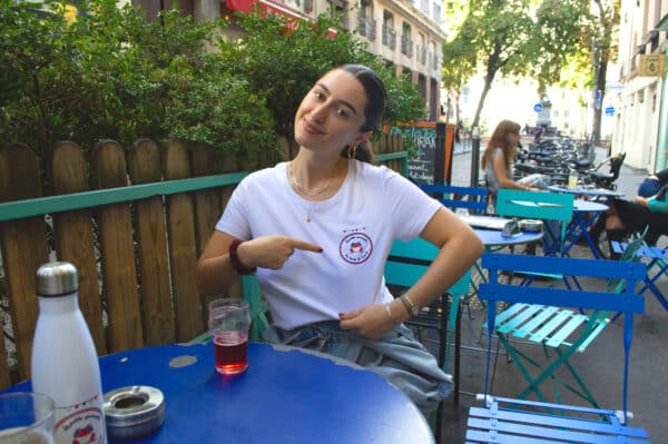 T-shirt femme grenouille des bords de Saône