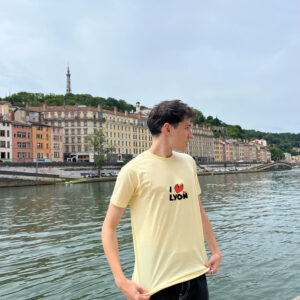 T-shirt homme - I love Lyon