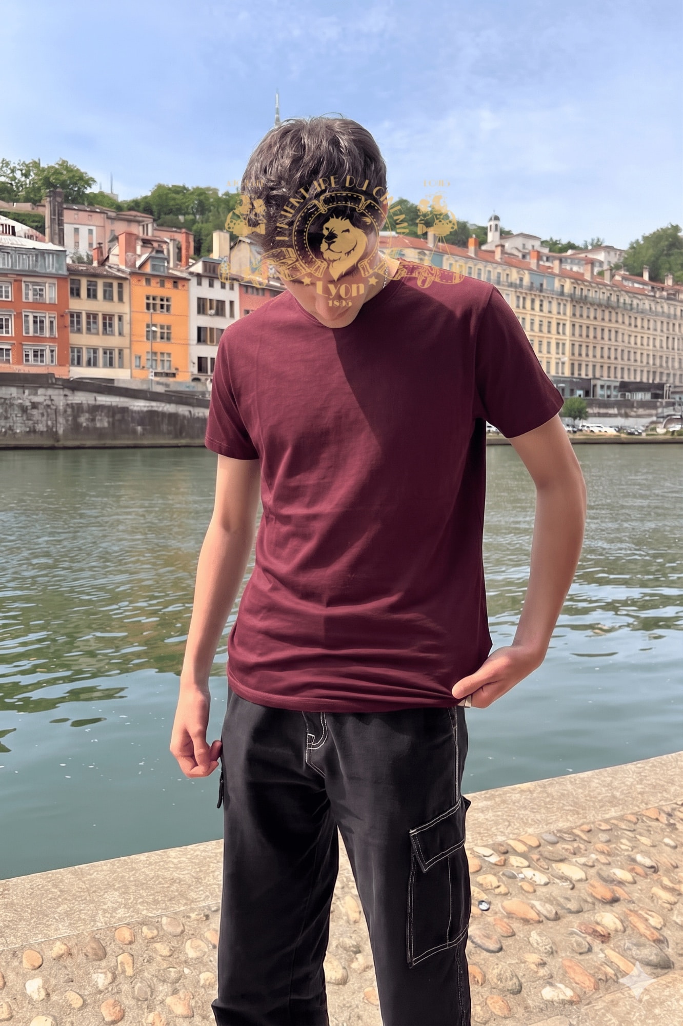 T-Shirt Homme – L Aventure Du Cinéma — Bordeaux (face)