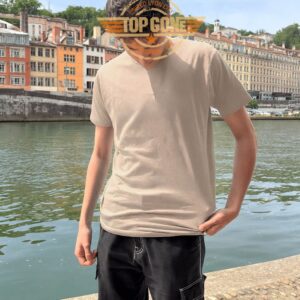 T-Shirt Homme – Top Gone — Sable (face)