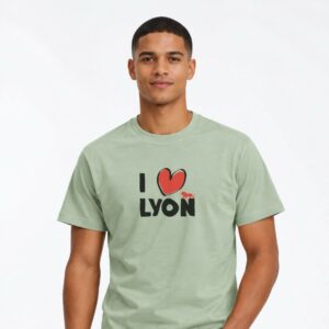 T-Shirt Homme – I Love Lyon
