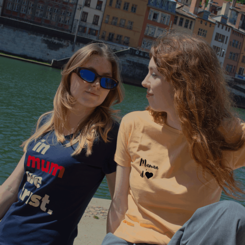 marine et orange